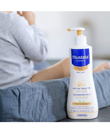 Mustela Nourishing Cleansing Gel with Cold Cream 300ml - Gentle Baby Wash - Buy Online on GoSupps.com