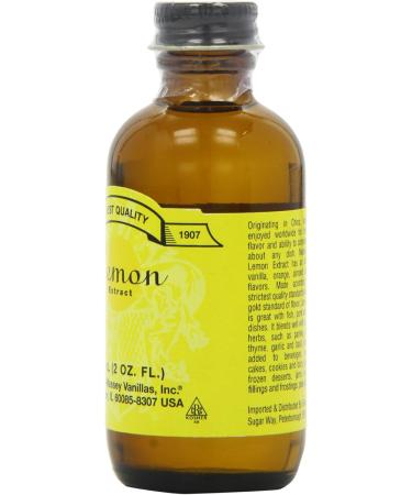 Pure Lemon Extract 100% Natural - Zitronenextrakt 60 ml | Buy Premium Lemon Flavoring for Baking & Cooking Online - Buy Online on GoSupps.com