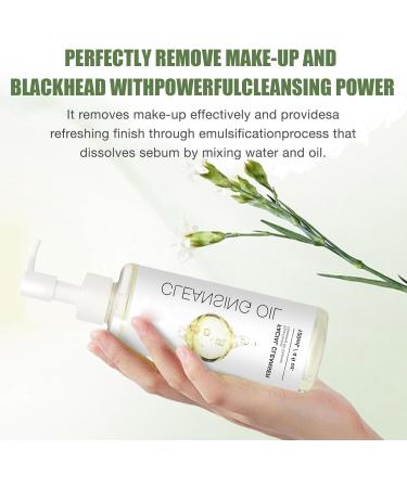 Heartleaf Deep Cleansing Oil - Korean Facial Cleanser - Face Oil for Daily Makeup Removal Impurities - Gentle Oil Cleanser to Shrink Pores Pore Control - Nourishing & Balances Skin Oil Based Cleanser - Buy Online on GoSupps.com