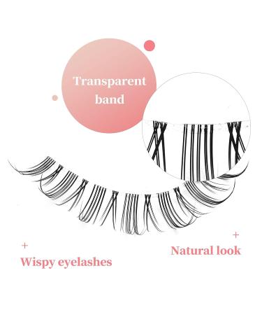 5 Pairs Natural Wispy False Eyelashes - Reusable & Easy to Apply | Natural Look (TM26) - Buy Online on GoSupps.com