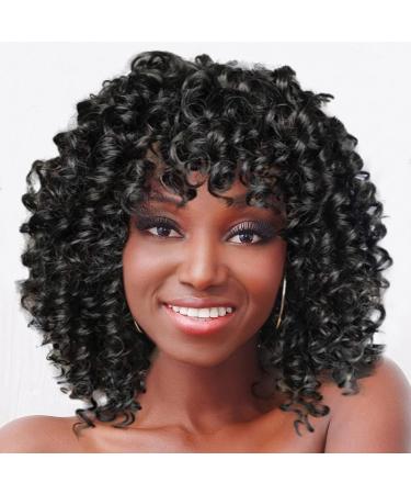 Heritage by Hair Products European And American Small Curly African Ladies Wig Rod Fluffy Fiber High Temperature Silk Headgear Suitable For Black Women Full Lace Pink One Size - Buy Online on GoSupps.com