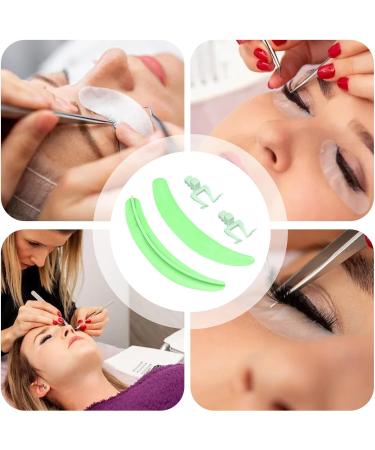 Eyelash Separator Lift Tool | Reusable Eye Lash Separator Lift Tool in Silicone Beginners Lash Isolation Helper Grafting Speeder for Gathering Working Green - Buy Online on GoSupps.com