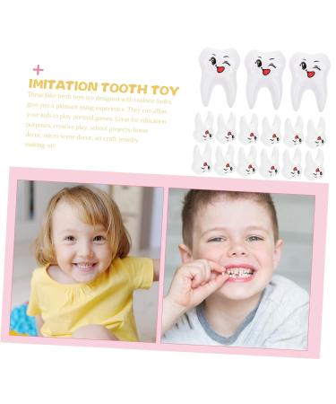 Solustre 30-Piece Children s Toy Set - Artificial Teeth Toys & Tooth Trailer - Fun Plastic Jewelry & White Toothbrush | Perfect for Kids - Buy Online on GoSupps.com
