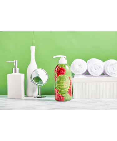 Rose Perfume Body Lotion 16.9 FL OZ | Hydrating & Fragrant | International Shipping Available - Buy Online on GoSupps.com