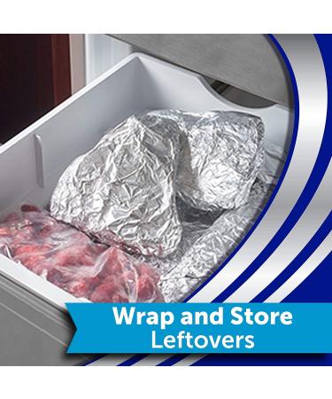 Reynolds Wrap Aluminum Foil - 30 Sq Ft, Pack of 2 - High-Quality Kitchen Essential - Buy Online on GoSupps.com