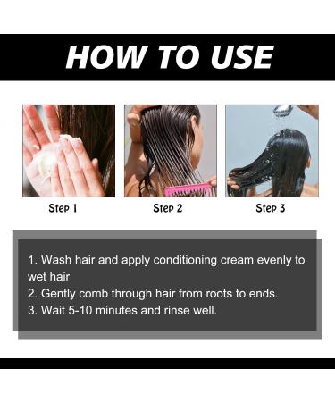 JJIAGOLD Hair Repair Cream Frizz Control Hair Care Products Deep Conditioning Treatment for Damaged Hair Hydrates and Softens Frizz Adds Shine and Softness - Buy Online on GoSupps.com