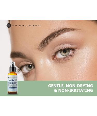 Kate Blanc Cosmetics Eyelid & Eyelash Cleanser Spray with .02% Hypochlorous Acid. Gentle Daily Facial Spray for Skin (4oz) 4 Fl Oz (Pack of 1) - Buy Online on GoSupps.com