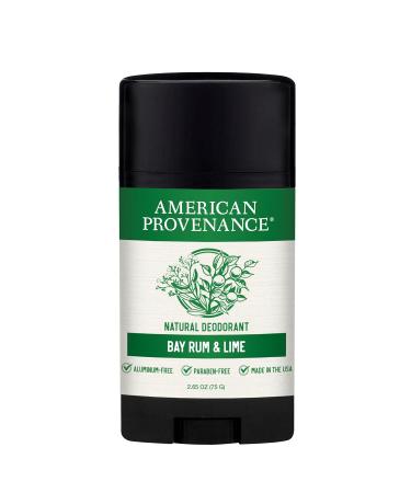 American Provenance Wintergreen & Cedar Eucalyptus & Mint and Bay Rum & Lime Deodorant Bundle - Buy Online on GoSupps.com