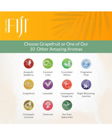 Coco Fiji Face & Body Lotion Infused With Coconut Oil | Lotion for Dry Skin | Moisturizer Face Cream & Massage Lotion for Women & Men | Grapefruit 12 oz Pack of 1 Grapefruit 12 Fl Oz (Pack of 1) - Buy Online on GoSupps.com