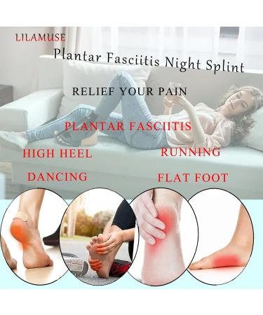 Plantar Fasciitis Night Splint - Upgrade Relief for Men & Women | Achilles Tendonitis Brace | International Shipping Available - Buy Online on GoSupps.com