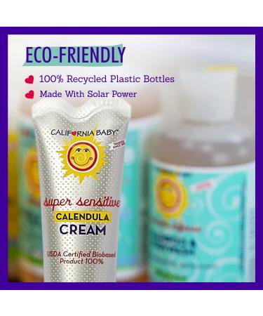 California Baby Calendula Cream (Unscented) | USDA Certified | 100% Plant-Based | Allergy Friendly | Calendula Ointment for Dry, Sensitive Skin | 1.8 oz - Buy Online on GoSupps.com