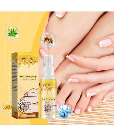 Organic Nail Growth Oil - 100ml Nail Growth Activator and Strengthener Cuticle Care Toenail Repair Liquid Regeneration System for Brittle Nails - Buy Online on GoSupps.com