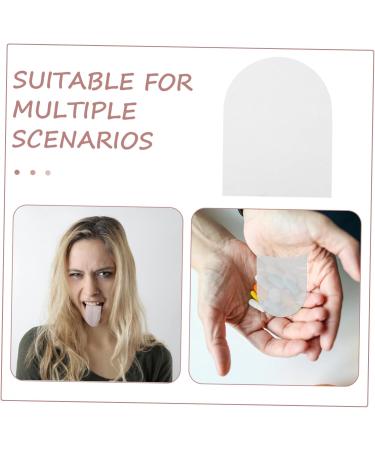 FUNOMOCYA 25pcs Taste Tongue Covers Disposable Non-bitter Chinese Medicine Cover Oral Protection - Buy Online on GoSupps.com