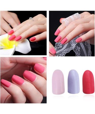 Dip Powder Nail Kit 3 Colors Dipping Powder with 3PCS Dip Powder Liquid Set French Nail Tips & Nail Glue Clear Pink Glitter Silver Nail Dipping Powder Starter Kit for Home DIY Manicure Salon (A) - Buy Online on GoSupps.com