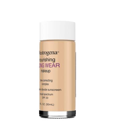 Neutrogena Nourishing Long Wear Liquid Foundation SPF 20 - Tone Even with Antioxidants & Vitamins | 85 Honey - International Shipping Available - Buy Online on GoSupps.com