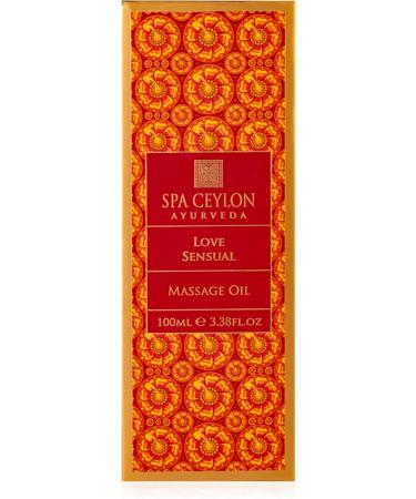 SPA CEYLON Love Sensual Massage Oil - Natural Body Oil for Ultimate Relaxation | International Shipping Available - Buy Online on GoSupps.com