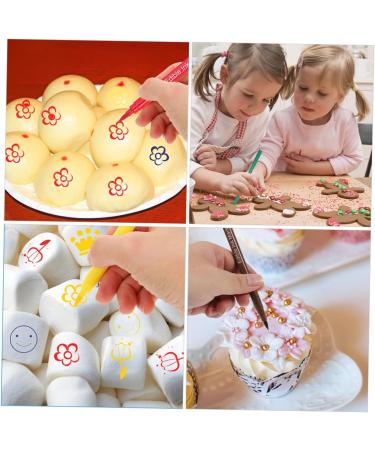 OKUMEYR 6pcs Decor Cake Boxes Biscuits Edible Pigment Pens Multi-use Edible Pens Food Pens Plastic - Buy Online on GoSupps.com