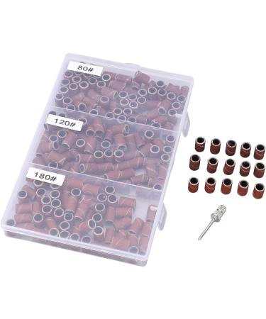 Sonew Nail File Sanding Bands Different Coarseness Nail Drill Sanding Bands Mandrel for Foot Care Perfect Accessory Selection - Buy Online on GoSupps.com
