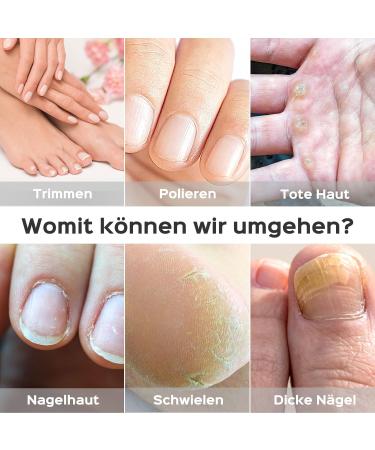 Upgrade Your Nail Care: 9-in-1 Wireless Pedicure Manicure Set with LED Light & 5 Speed Electrical Nail Miller Perfect for Hand & Foot Care - Buy Online on GoSupps.com