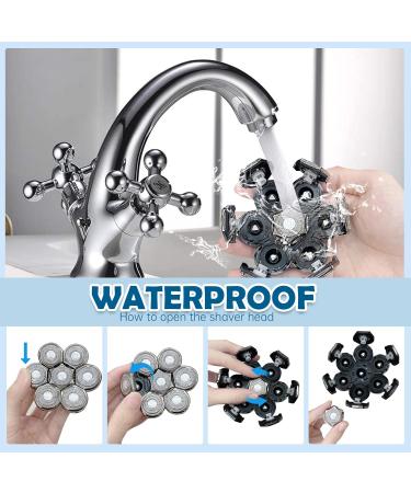 Durable Electrical Shaving Head Replacement for Bald Razors | Universal Double Ring Blade for 5-8 Head Electric Shavers - Fast Shipping Worldwide - Buy Online on GoSupps.com