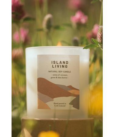 Organic & Vegan Luxury Scented Candles Hand Poured in Loch Lomond Scotland - Island Living (+7 Scents) - Buy Online on GoSupps.com