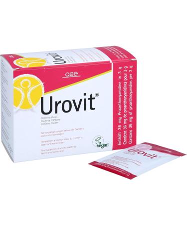 Urovit Cranberry Powder 30x3g - Natural Support for Urinary Health | Worldwide Shipping - Buy Online on GoSupps.com
