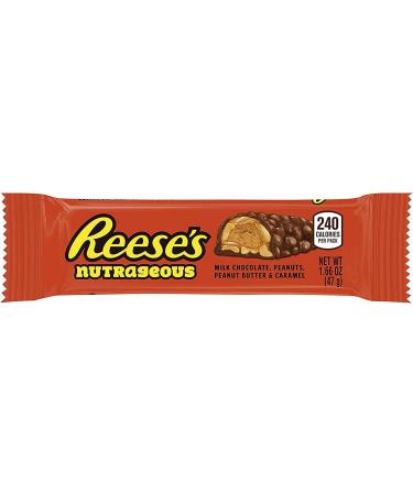 Nutrageous Chocolate Peanut Butter Candy Bars - 18 Count | 2020 Version | Buy Internationally Online - Buy Online on GoSupps.com