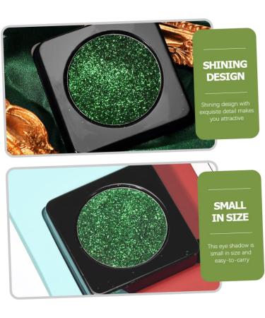FOMIYES Glitter Eyeshadow Palette Eye Shadow Pallets for Women Makeup Eyeshadow Sparkle Eyeshadow Makeup Palettes Eyeshadow Single Green Face Glitter Eyeshadow Plate Set Green Glitter Girl - Buy Online on GoSupps.com