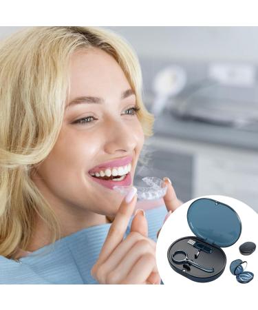 Vnklomes Sustainable Denture Box with Mirror - Braces & Prosthetic Storage Solution - Buy Online on GoSupps.com