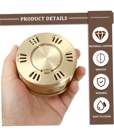 Buy Box Moxibustion Fragrance Warmer - Chinese Moxa Box & Copper Moxa Holder for Body Care | Incense & Moxa Bags Tool - Buy Online on GoSupps.com