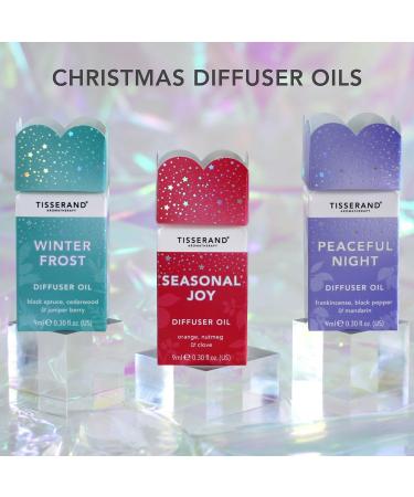 Tisserand Winter Frost Diffuser Oil 9ml - Aromatherapy Essential Oil Blend for Winter Season - Buy Online on GoSupps.com