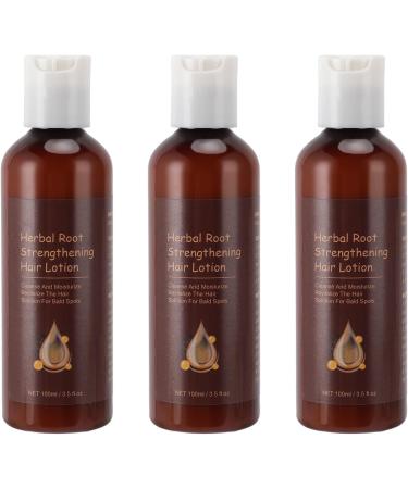 Hair Root Strengthening Lotion Nourishing Herbal Care 3PCS 100ml - Buy Online on GoSupps.com