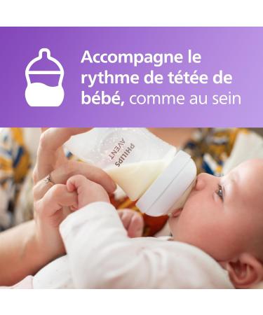 Philips Avent Natural Response - gift set: 3 Natural Response 260 ml bottles with T3 teats (1 month and up) (model - Buy Online on GoSupps.com