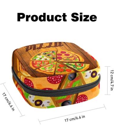 Stylish Menstruation Bag with Zipper - Women's Napkin & Tampon Organizer | Perfect Gift for Girls - Buy Online on GoSupps.com