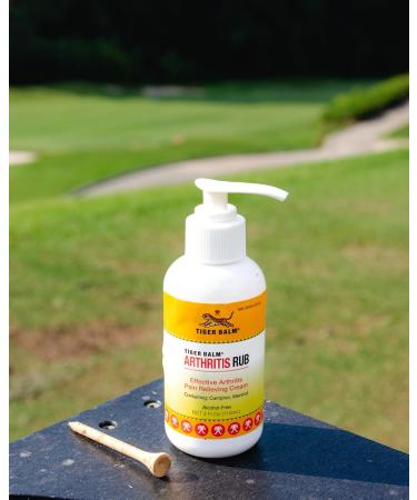 Tiger Balm Arthritis Rub 4 fl oz | Natural Pain Relief for Joints & Muscles - Fast International Shipping - Buy Online on GoSupps.com
