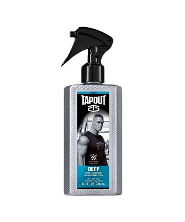 Tapout Defy Body Spray Perfume for Men Refreshing Fragrance 8 Ounces