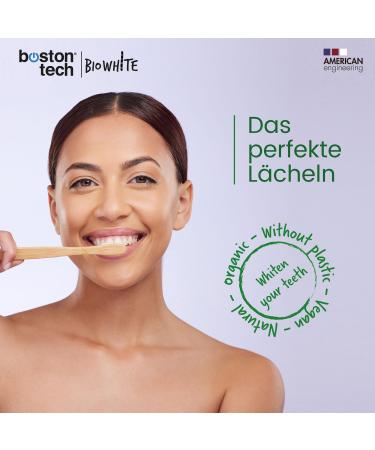 Biowhite Bamboo Toothbrushes - Eco-Friendly Soft Bristle BPA Free & Biodegradable (Set of 8) - Buy Online on GoSupps.com