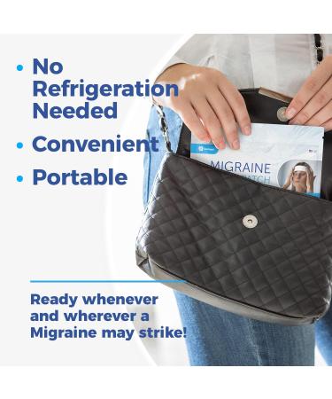 Medagel Migraine Relief Patch - Cooling Patches for Headaches - USA Made (1 Pack, 4 Patches) - Buy Online on GoSupps.com