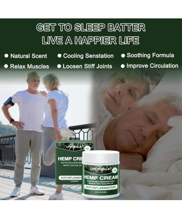 8.5 oz Maximum Strength Hemp Cream - Natural Hemp Arnica & Turmeric Formula for Instant Relief - Buy Online on GoSupps.com