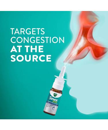 Vicks Sinex SEVERE Sinus and Nasal Spray, 0.5 Fl Oz - Ultra Fine Mist - Buy Online on GoSupps.com