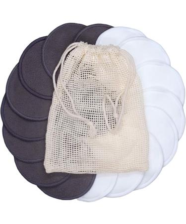YESBAY Facial Pad Soft Reusable Bamboo Charcoal Fiber Makeup Remover Pad for Girls Facial Pad Space-Saving for Show - Buy Online on GoSupps.com