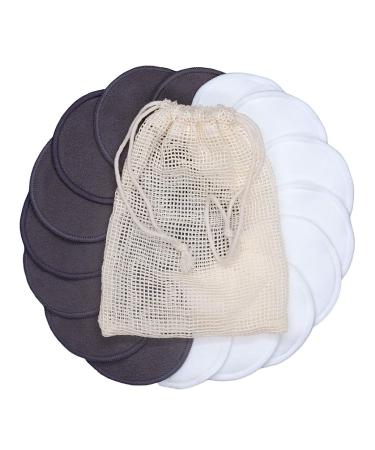 Facial Pad Makeup Facial Pad Easy To Carry Black White