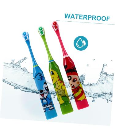 Buy Healvian Electric Toothbrush Set - Automatic Sonic Toothbrush for Toddlers & Babies - Safe & Fun Kids Oral Care - Buy Online on GoSupps.com