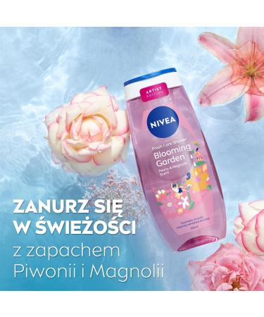 Beiersdorf AG Nivea Shower Gel Blooming Garden 250ml - Buy Online on GoSupps.com