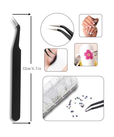 2200 Pcs Nail Jewels Rhinestones Kit with Tools - Clear and AB Rhinestones for Nail Art Decorations - Buy Online on GoSupps.com