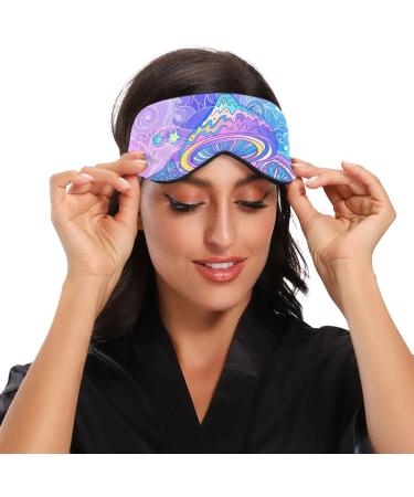 Haskirky Light Blocking Eye Mask - Breathable & Adjustable for Adults - Ideal for Travel, Yoga, Meditation & Deep Sleep - Buy Online on GoSupps.com