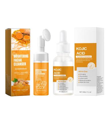 Brlly kojic acid and turmeric soap turmeric face wash turmeric glow face wash turmeric and kojic acid soap