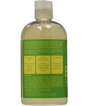Shea Moisture Eucalyptus & African Water Mint Baby Breathe Free Wash & Bubble Bath 13oz - Kids Bath Time Essential - Buy Online on GoSupps.com