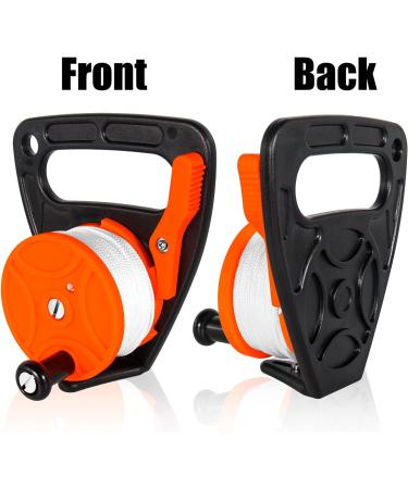 Seafard Compact 150ft Scuba Dive Reel Kayak Anchor | Thumb Stopper for Safe Underwater Diving - Red - Buy Online on GoSupps.com