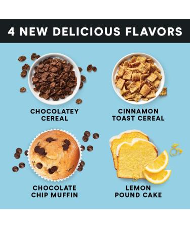 ZonePerfect MACROS Chocolatey Cereal Bars - 5 Pack (1.76 oz Each) | High Protein Snack - Buy Online on GoSupps.com